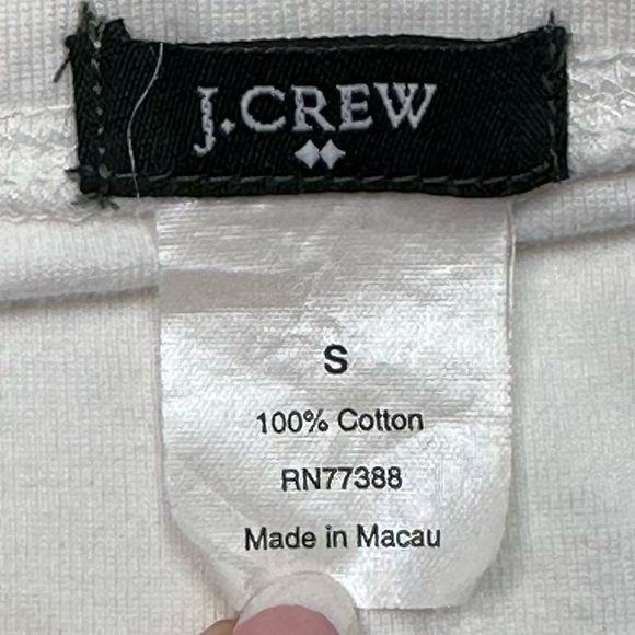 J. Crew 100% Cotton Skirt, Swimsuit Coverup, Tennis Skirt Small RN#77388 - Picture 7 of 7